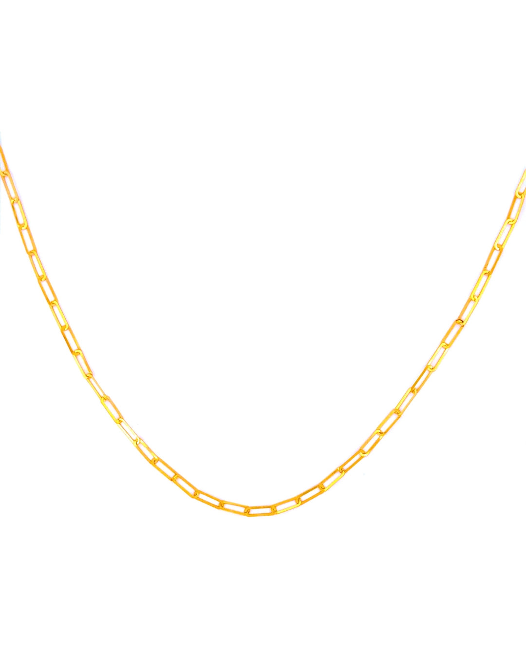 Halskette „Reshteh-ye Nâzok“: Nahaufnahme der feinen Gliederstruktur – filigran & poliert.