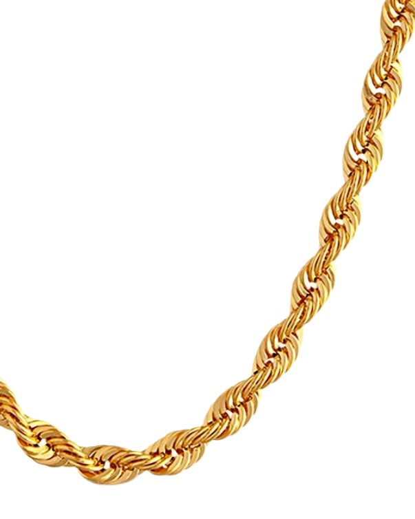 Detailaufnahme: ineinandergehängte Glieder aus 18k Gold, handgefertigt & poliert