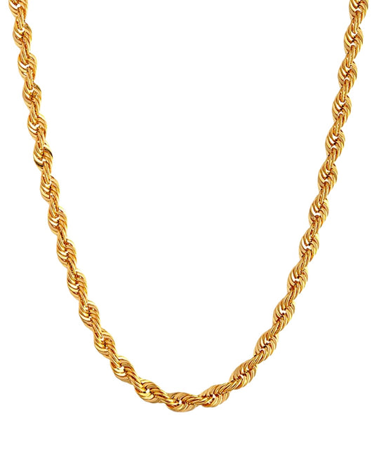 Produktbild: Halskette aus 18k Gelbgold im Tanab-Ringzopfdesign