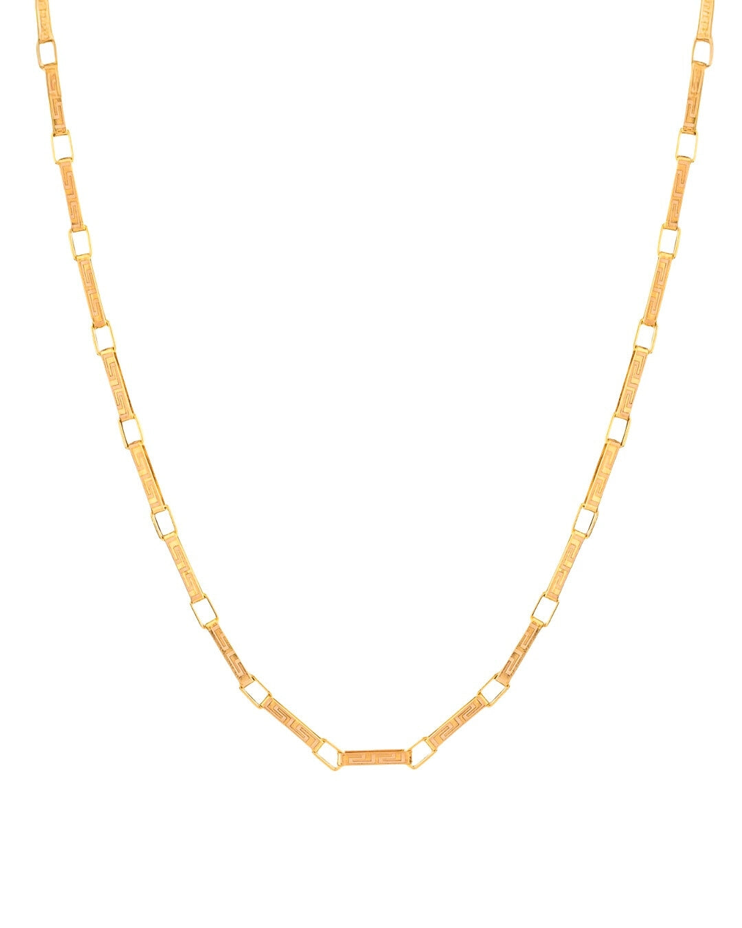 Halskette Gelbgold 18k – Tarh-e Younani (Griechisches Muster)