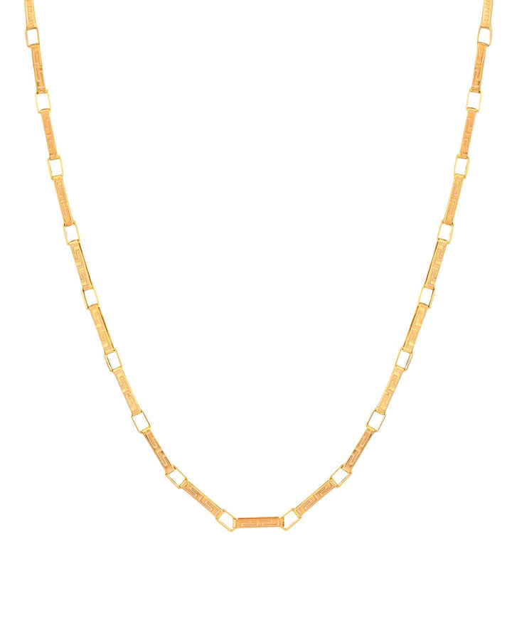 Halskette Gelbgold 18k – Tarh-e Younani (Griechisches Muster)