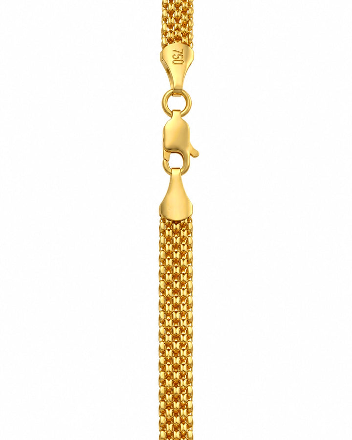 Halskette Gelbgold 18k – Zanjir-e Bizmark (Bismarck_Kette)
