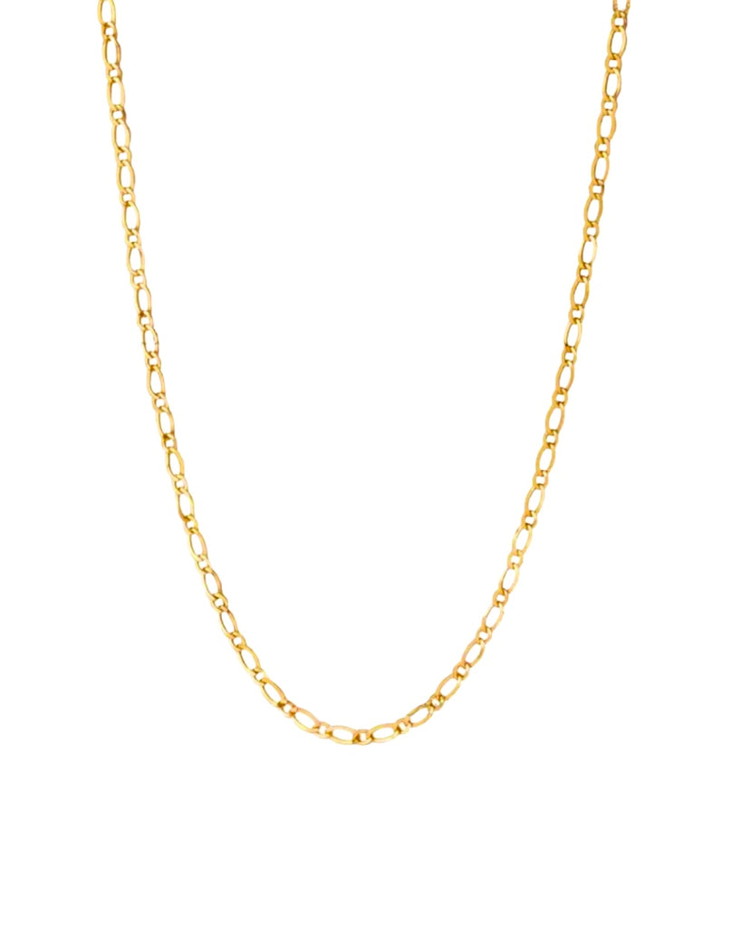 Produktbild: 18k Goldkette im eingliedrigen Figaro-Design
