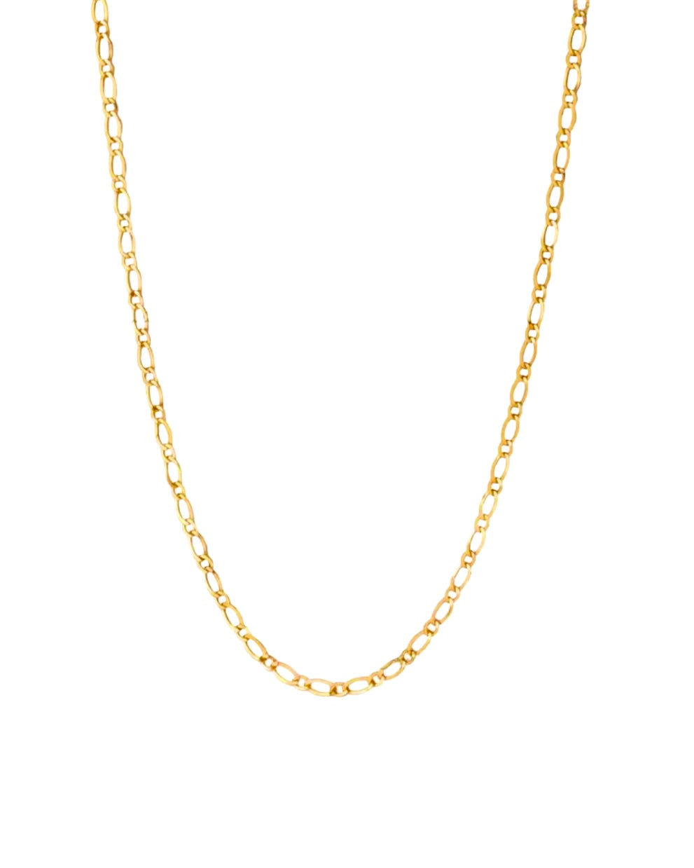 Produktbild: 18k Goldkette im eingliedrigen Figaro-Design