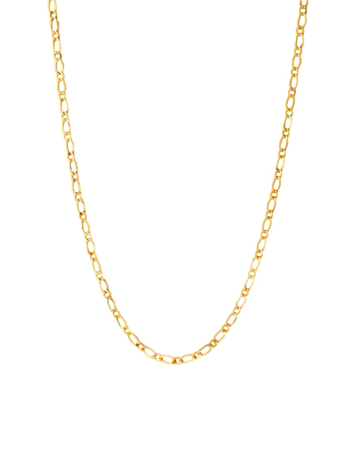 Produktbild: 18k Goldkette im eingliedrigen Figaro-Design