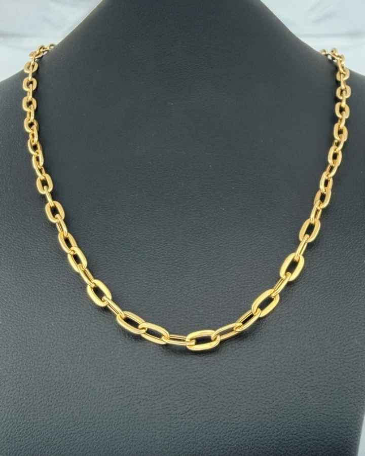 18k Gelbgold Halskette „Zanjir-e Vasl“ – ruhig und elegant getragen