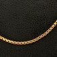 Halskette Gelbgold 18k – Zanjir-e Venice (Venedig Kette)