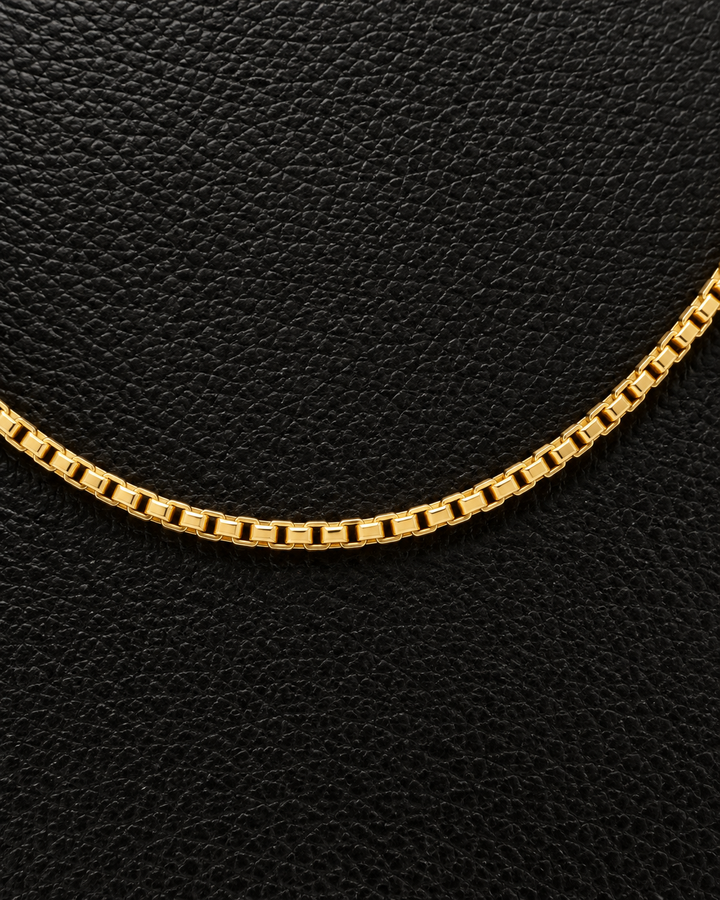 Halskette Gelbgold 18k – Zanjir-e Venice (Venedig Kette)