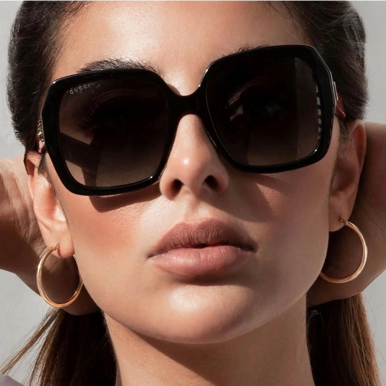 Ohrringe Gelbgold 18k - Dayereh-ye Sade (Der schlichte Kreis)