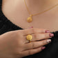 Ring Gelbgold 18k - Gooy-e Aftab (Sonnenkugel)