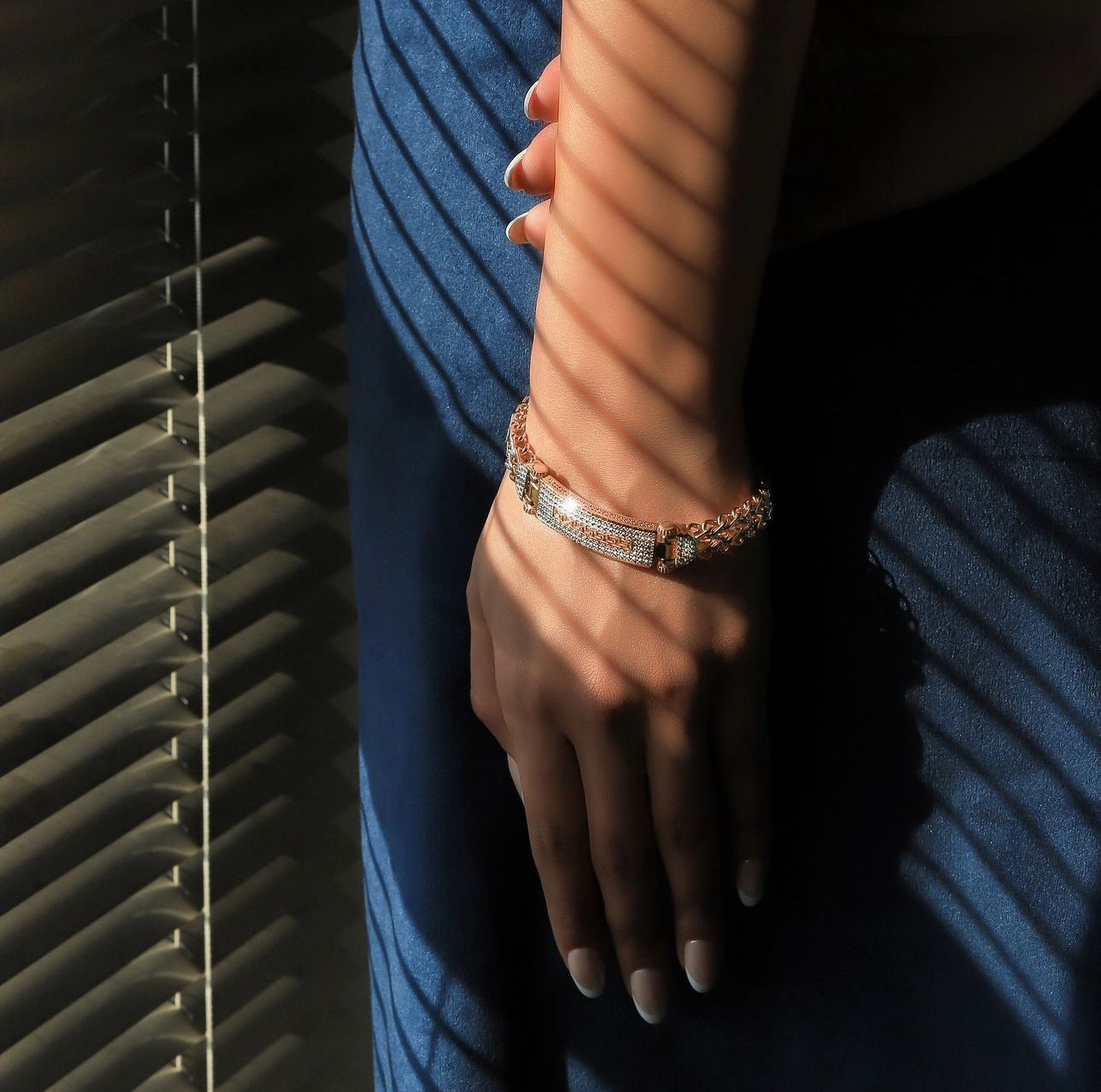 Ensemble Rosegold & Weissgold 18k – Zargh-o-Bargh (Glamour)