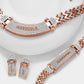 Ensemble Rosegold & Weissgold 18k – Zargh-o-Bargh (Glamour)
