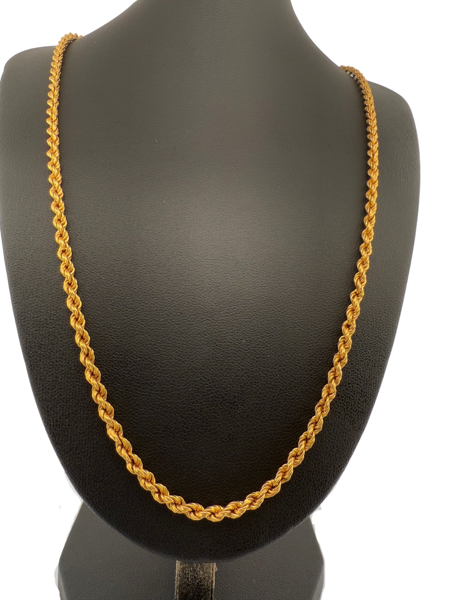 Halskette Gelbgold 18k - Tanab-e Bozorg (Grosse Kordel)