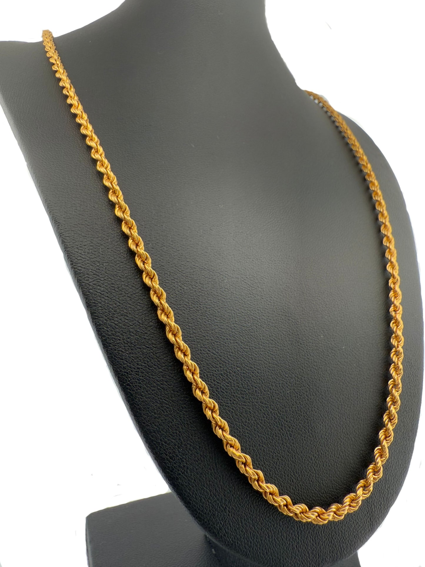 Halskette Gelbgold 18k - Tanab-e Bozorg (Grosse Kordel)