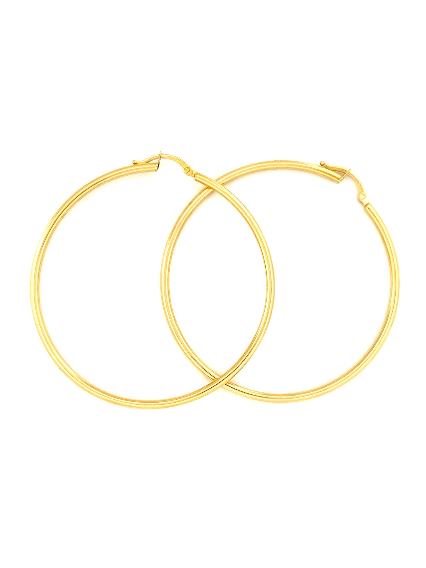 Ohrringe Gelbgold 18k - Halgheh-ye Parsi (Persische Creolen)