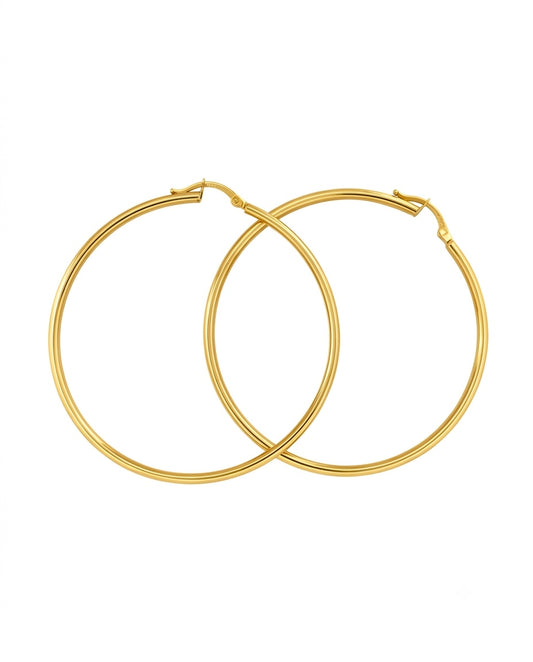 Ohrringe Gelbgold 18k - Halgheh-ye Parsi (Persische Creolen)