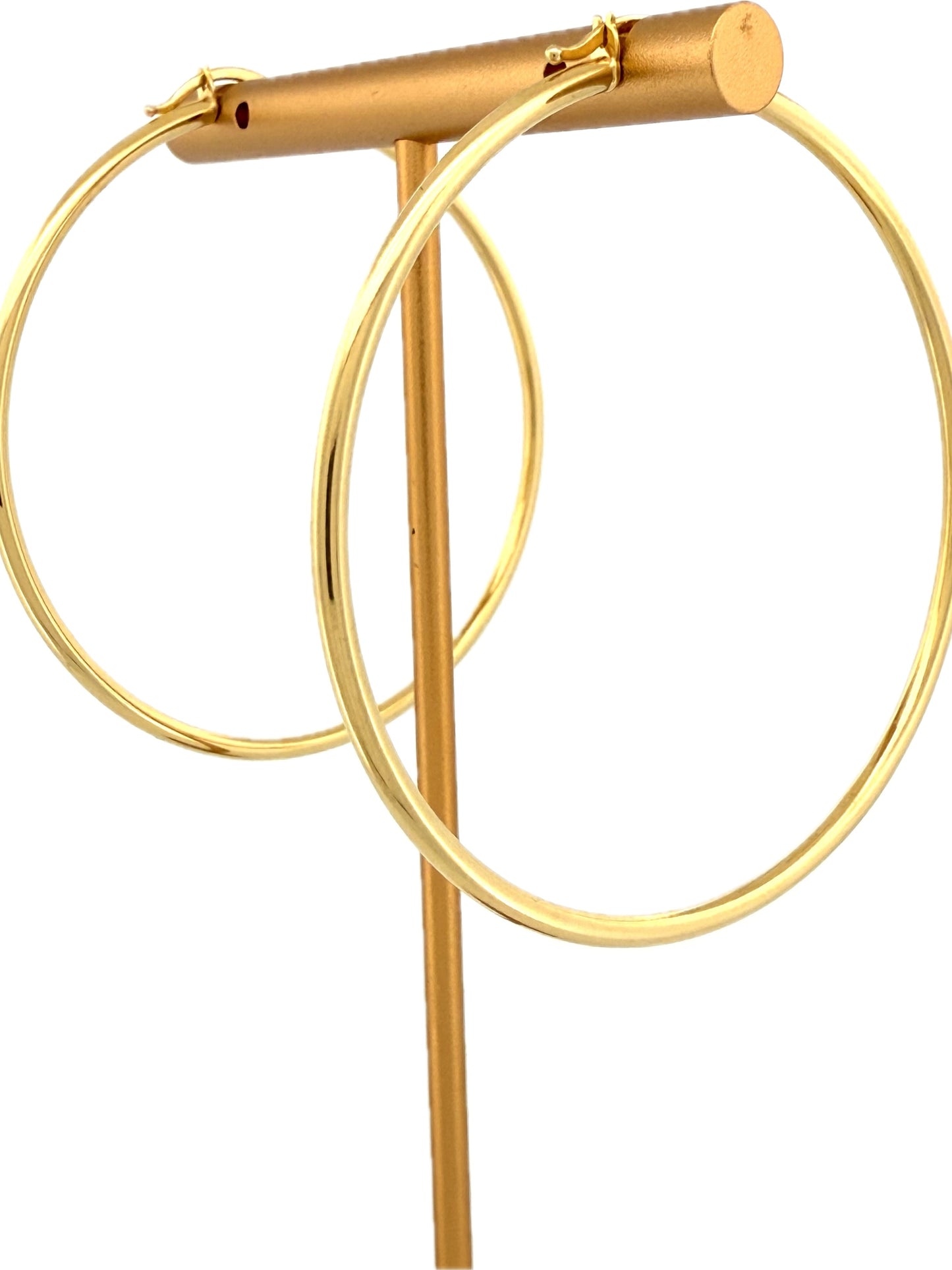 Ohrringe Gelbgold 18k - Halgheh-ye Parsi (Persische Creolen)