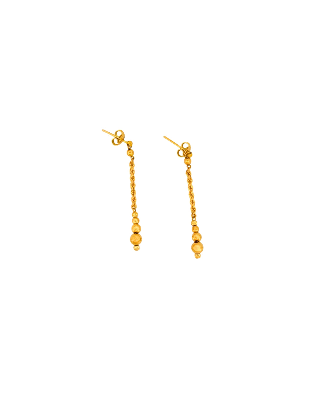 Ensemble Gelbgold 18k – Reshteh-ye Tanab-e Zarif (Zartes Kordelband)