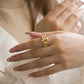 Ring Gelbgold 18k - Zanjir-e Eshgh (Kette der Liebe)