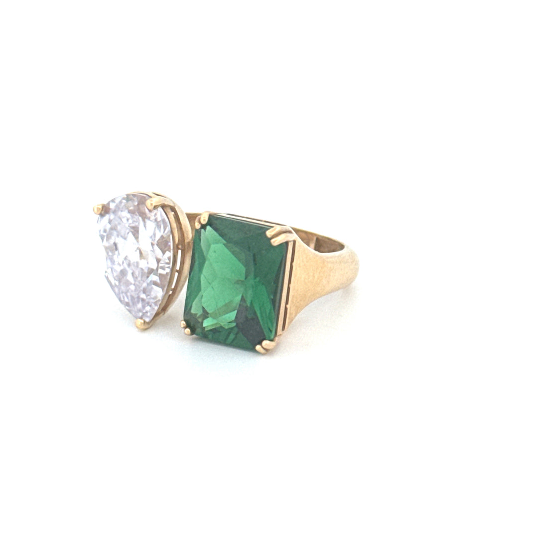 Ring Gelbgold 18k – Do Jān (Zwei Seelen)