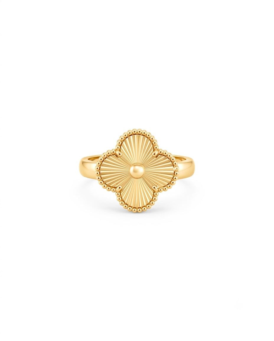 Ring Gelbgold 18k – Shabdar-e Angosht (Glück für den Finger)