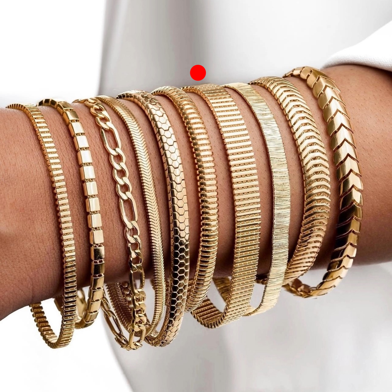 Armband Gelbgold 18k - Partow-e Khorshid (Sonnenstrahlen)