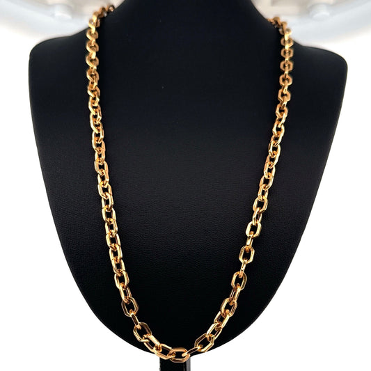 Halskette Gelbgold 18k - Shesh Zeli - e Mahtab (Sechseck des Mondes) | Halskette Gelbgold 18k | Ziba Gold