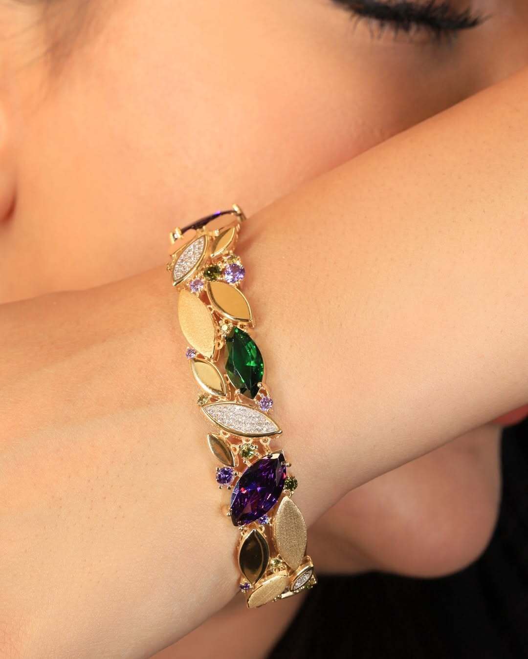 Ensemble Gelbgold 18k – Bagh-e Eram (Paradiesgarten)