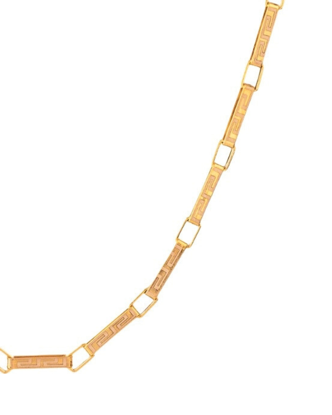 Halskette Gelbgold 18k – Tarh-e Younani (Griechisches Muster)