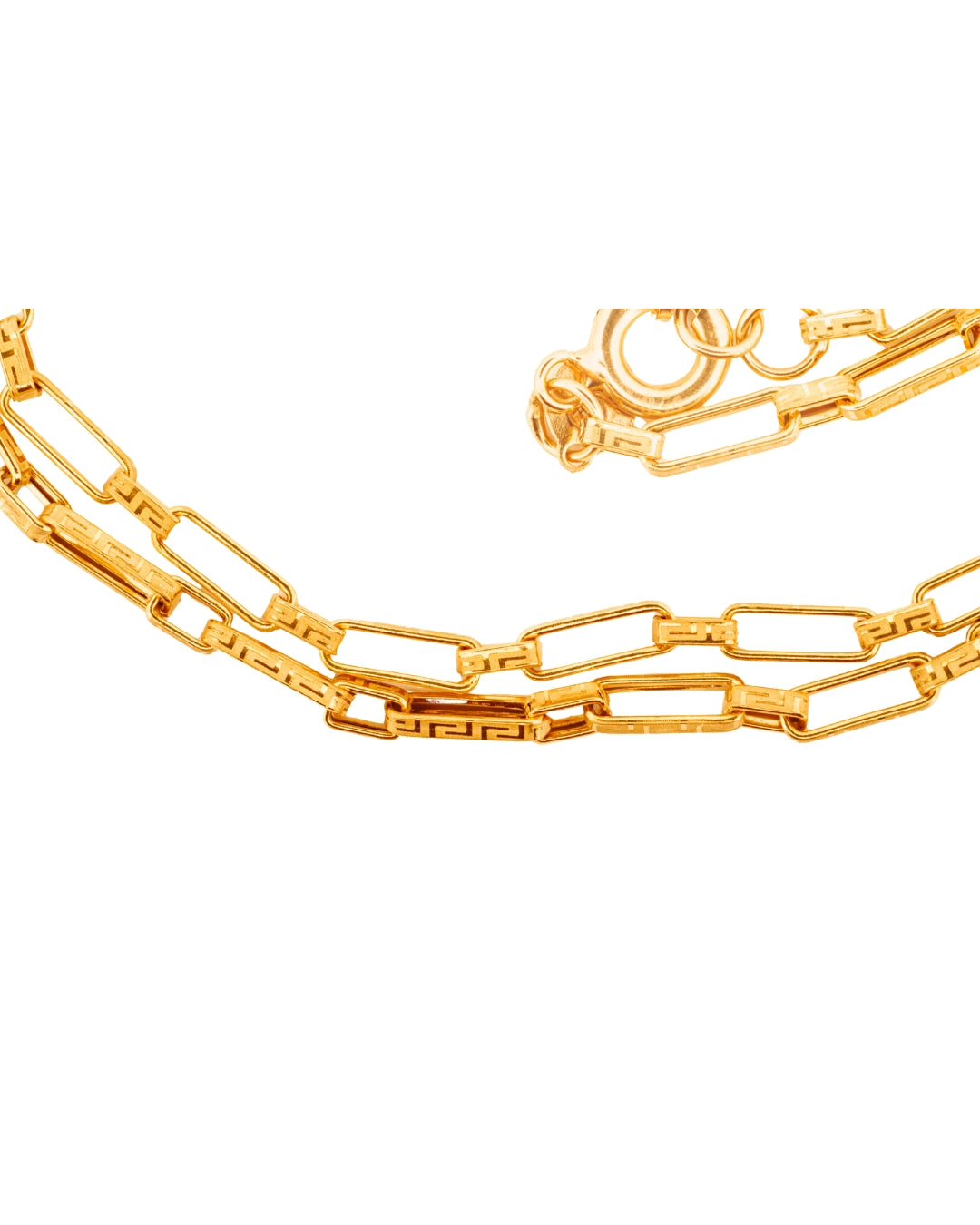 Halskette Gelbgold 18k – Tarh-e Younani (Griechisches Muster)